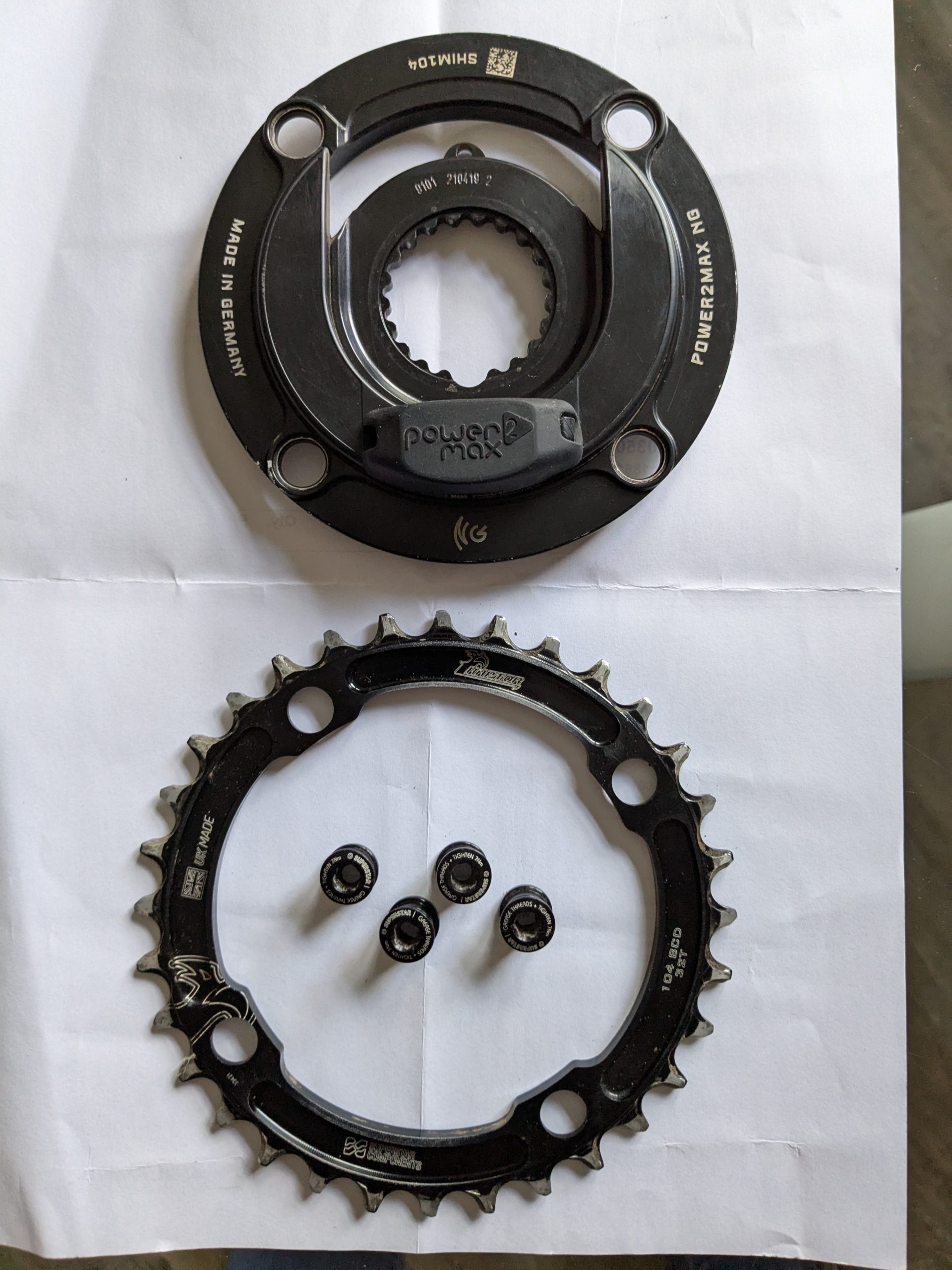 Power2max NGeco Shimano MTB power meter