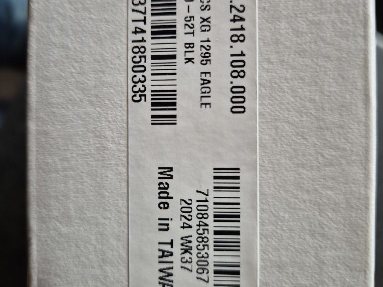 SRAM X01 XG1295 Eagle 1 – 52T Cassette – unopened box