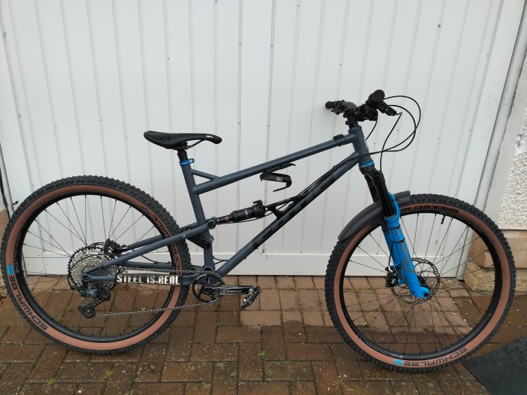 For sale: Cotic FlareMax Gen 4 frame, slate grey XL