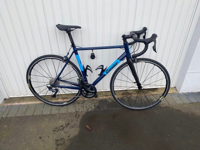 Condor Italia RC road bike blue on blue
