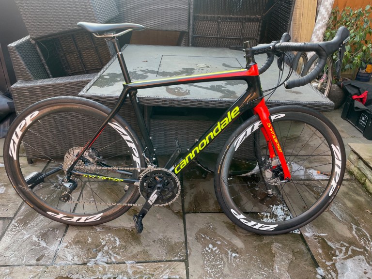 Cannondale Synapse Full Carbon Road Bike – Disc Brakes / Ultegra / Zipp Carbon Wheels