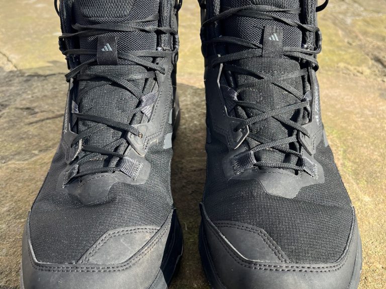 Adidas Terrex AX4 Mid GTX boots.