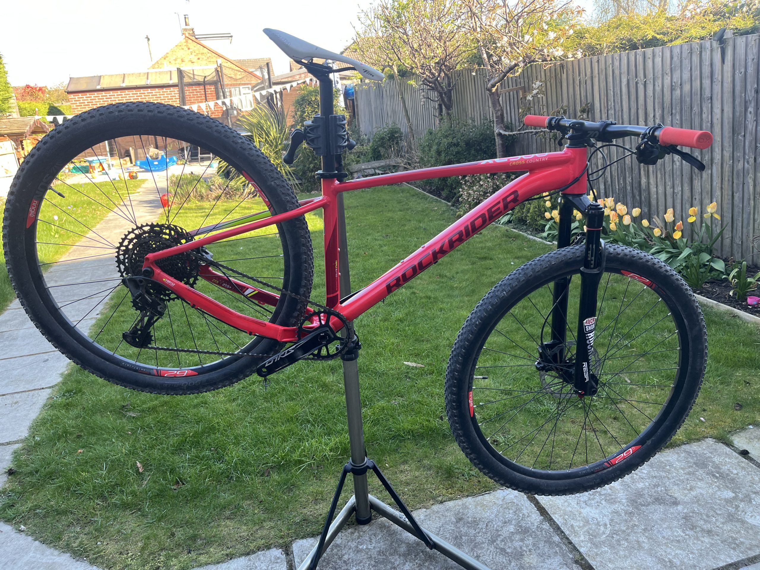 Rockrider xc 500 medium cross country hardtail