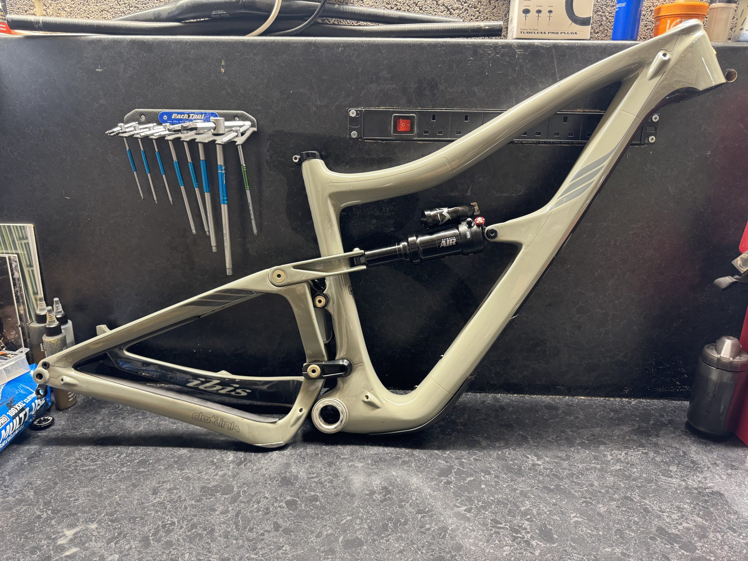 Ibis Ripmo V2 Star Destroyer Grey Frame and New Rear Shock