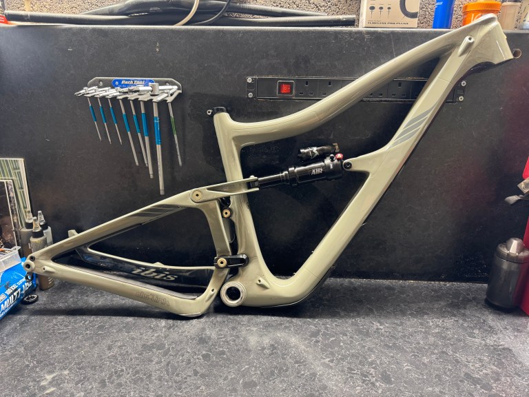 Ibis Ripmo V2 Star Destroyer Grey Frame and New Rear Shock