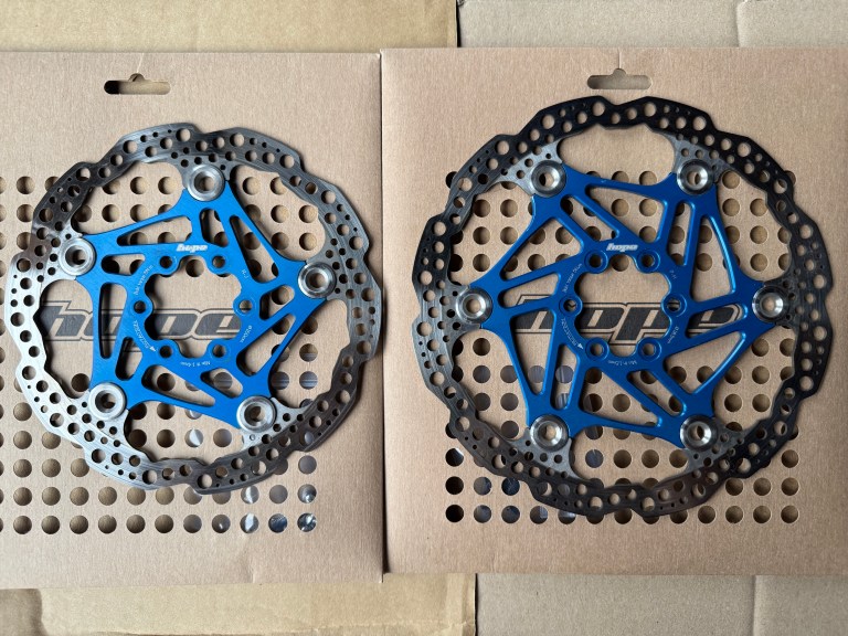 HOPE floating rotors and adapter