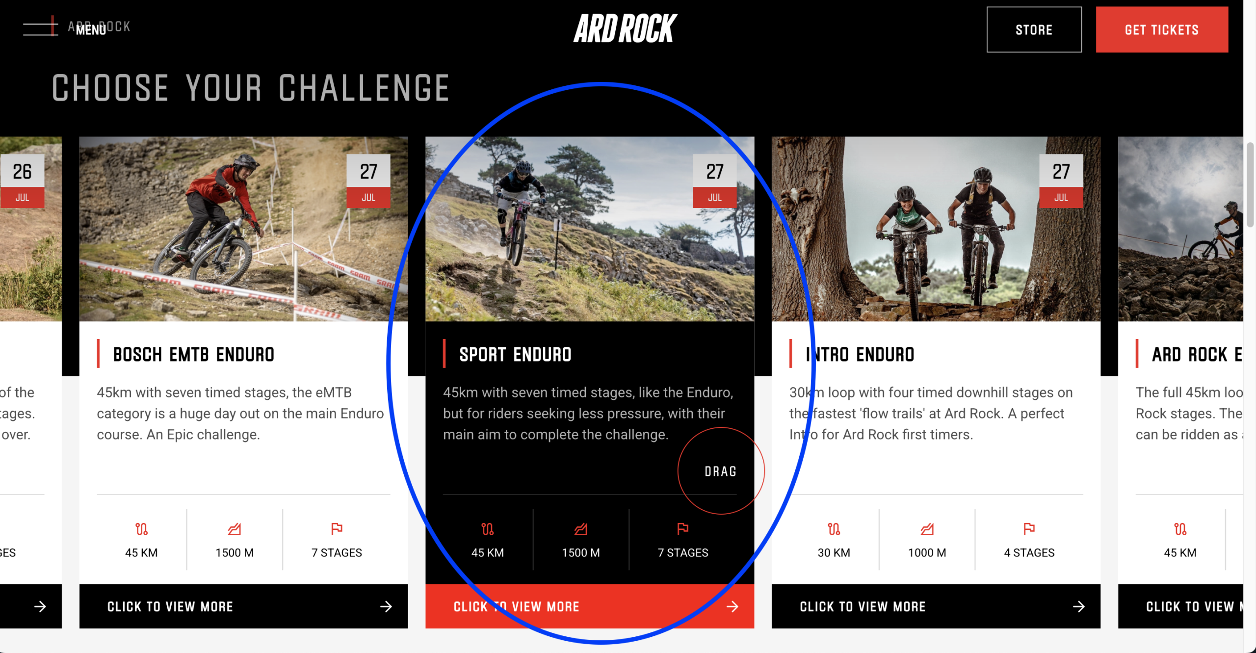 Ard Rock Sport Enduro (27th July) Entry Ticket