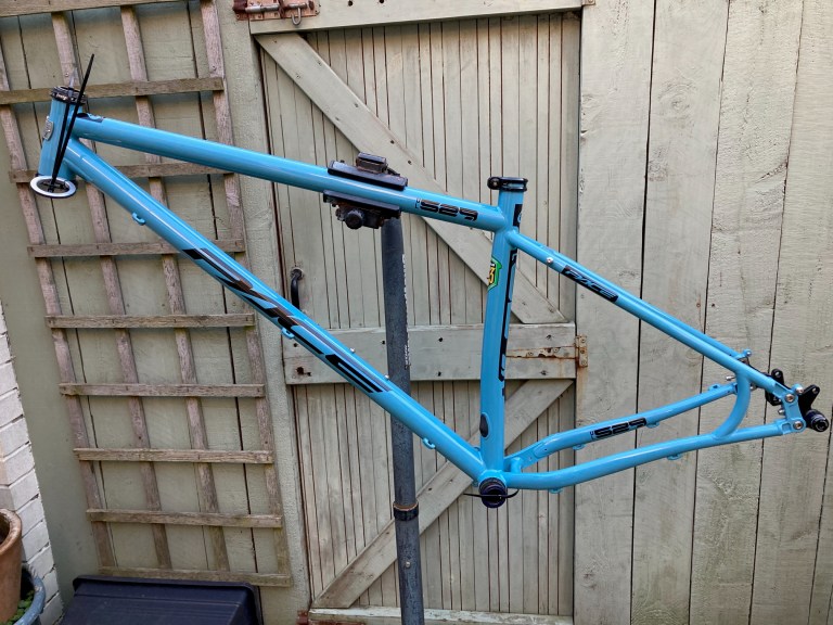 New Pace RC529 frame + Hope headset + XTR bottom bracket, large