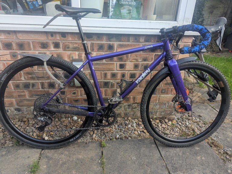 Ragley Trig steel gravel bike with dropper post