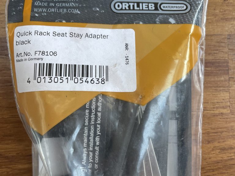 Ortlieb Quick rack adaptor kit