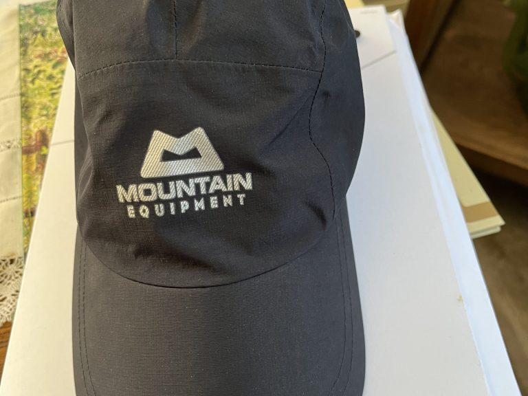 Mountain Equipment GTX Pro shell cap.