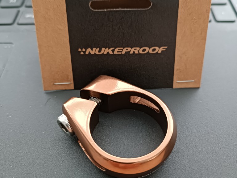 Nukeproof Horizon seat clamp 31.8 in Copper/Brown