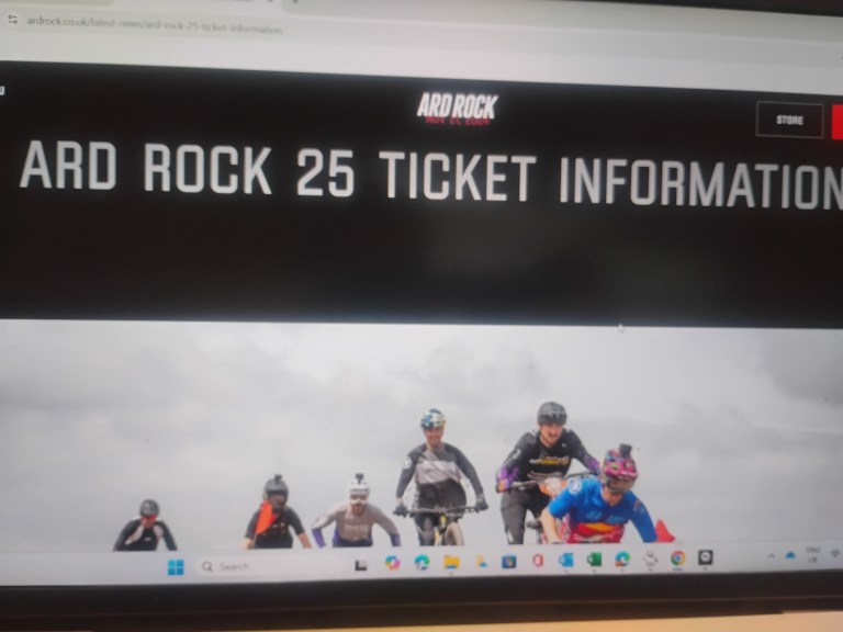 Ardrock tickets full enduro