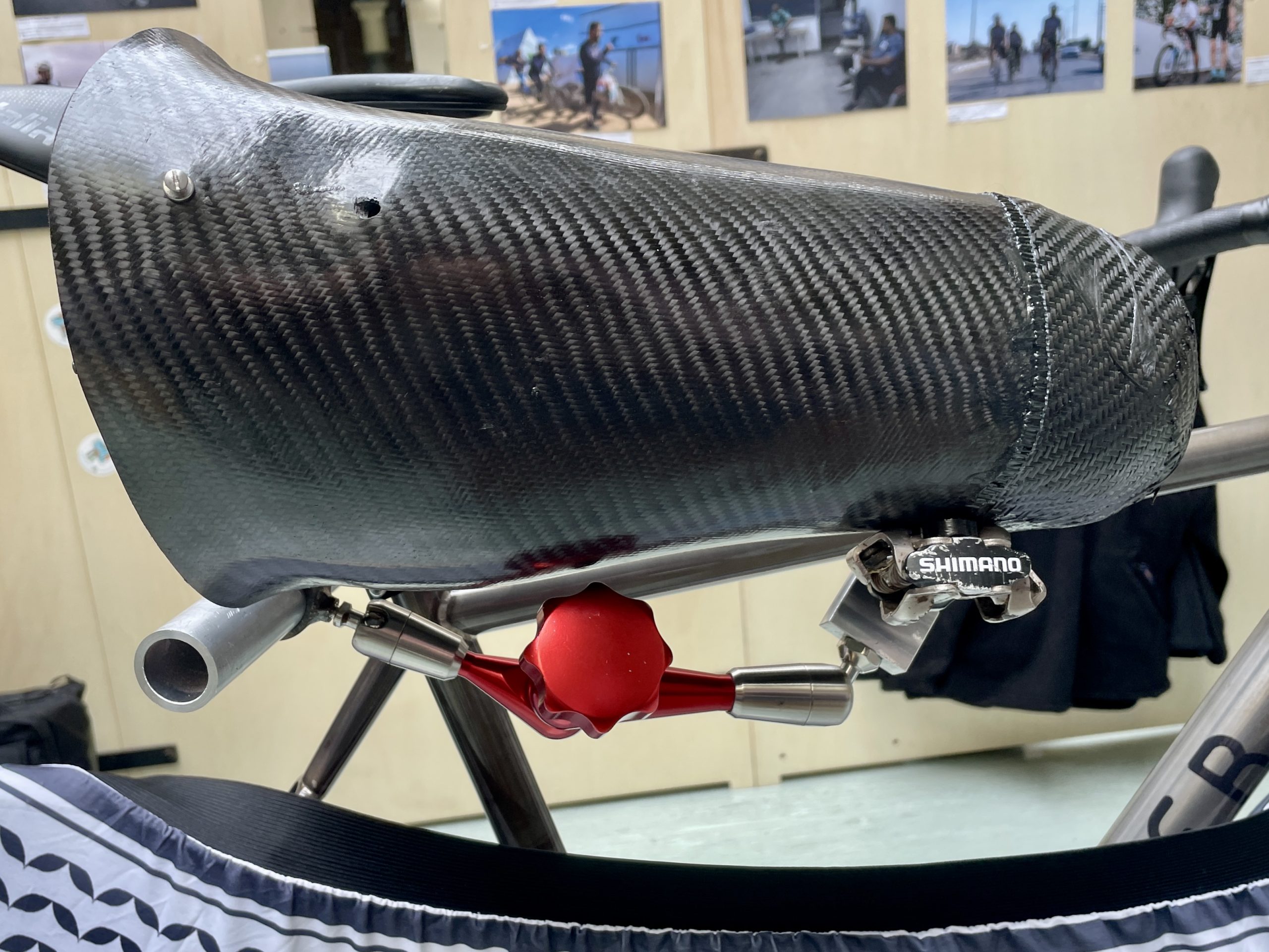 Stayer / Gaza Sunbirds lower limb adaptive aid prototype