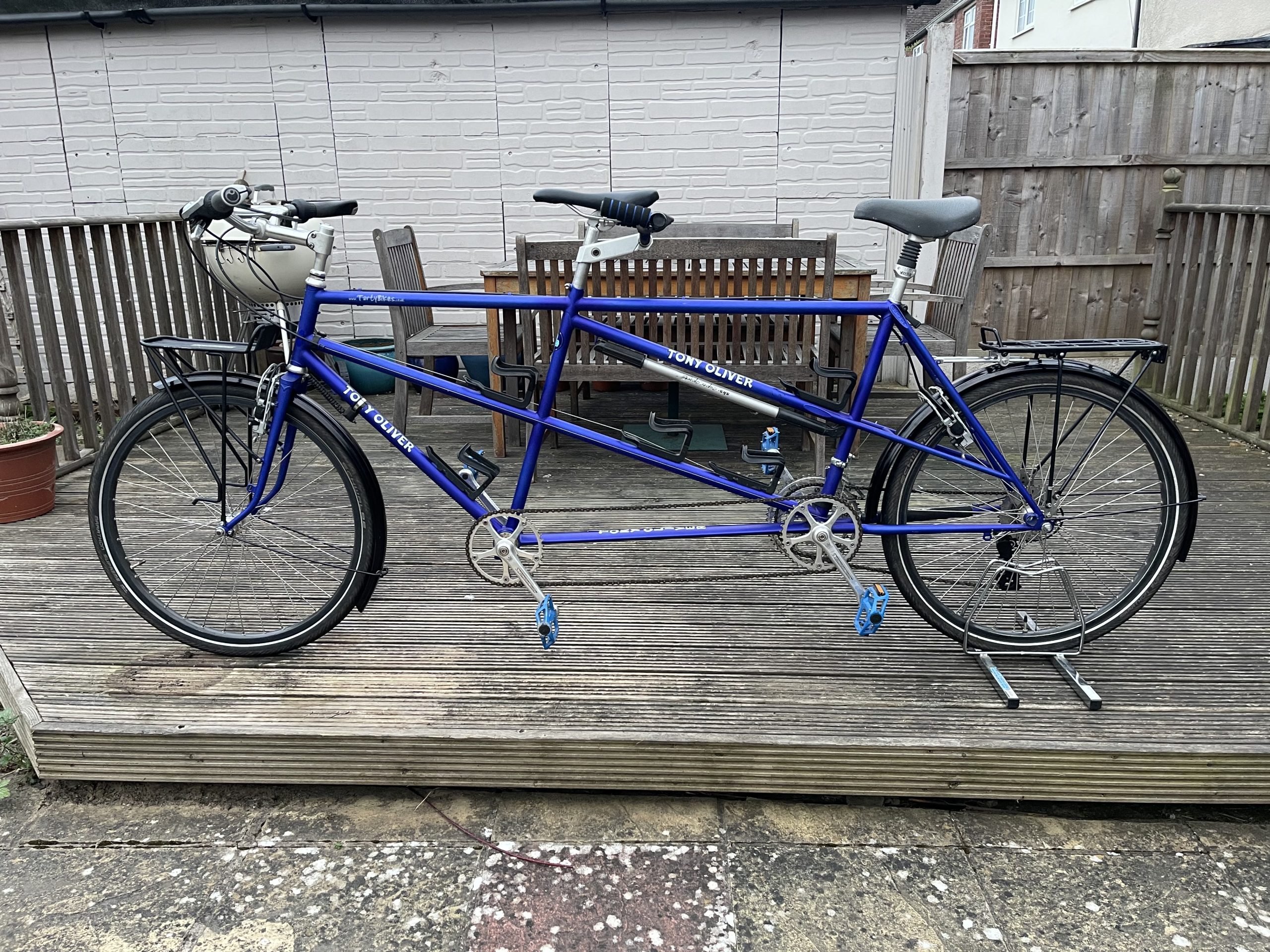 UK’s first ever Mountain Bike Tandem – 1987 Tony Oliver Reynolds/Columbus Custom Special
