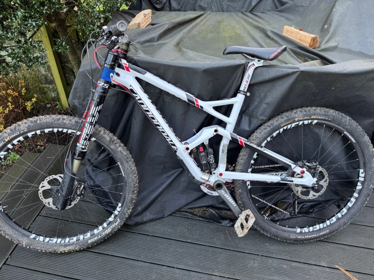 Cannondale Jekyl carbon 2015, lefty superman and sixth element carbon wheels