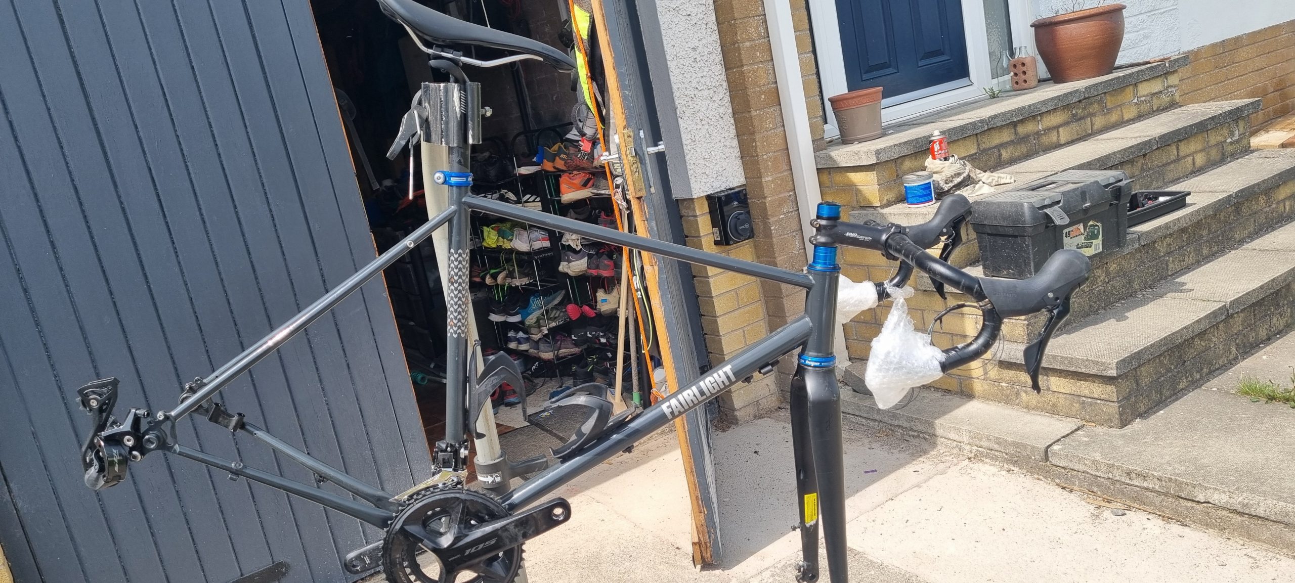 Fairlight strael 2.0 54r grey frameset