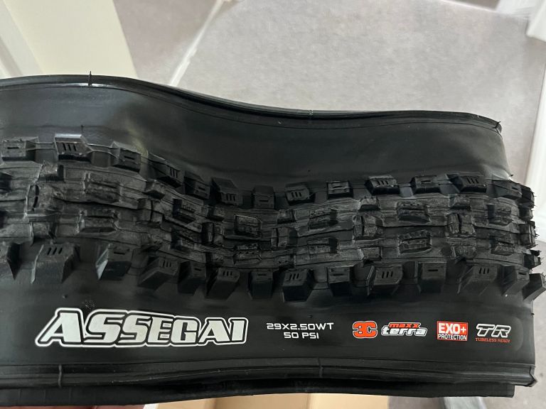Maxxis Assegai Exo+ Maxx Terra 29 x 2.5 WT tyre – brand new