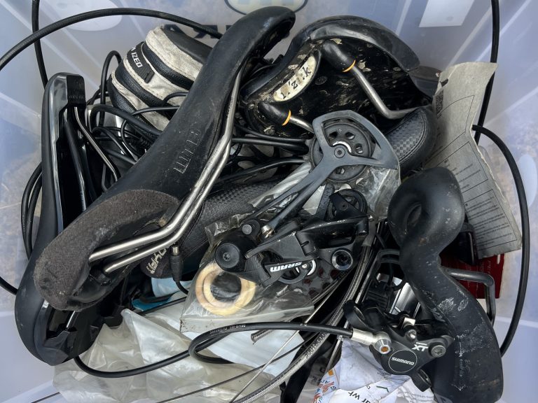 Loads of stuff- Dropper, tyres, brakes, gears, grips, stems, fork bits, wheels, etc