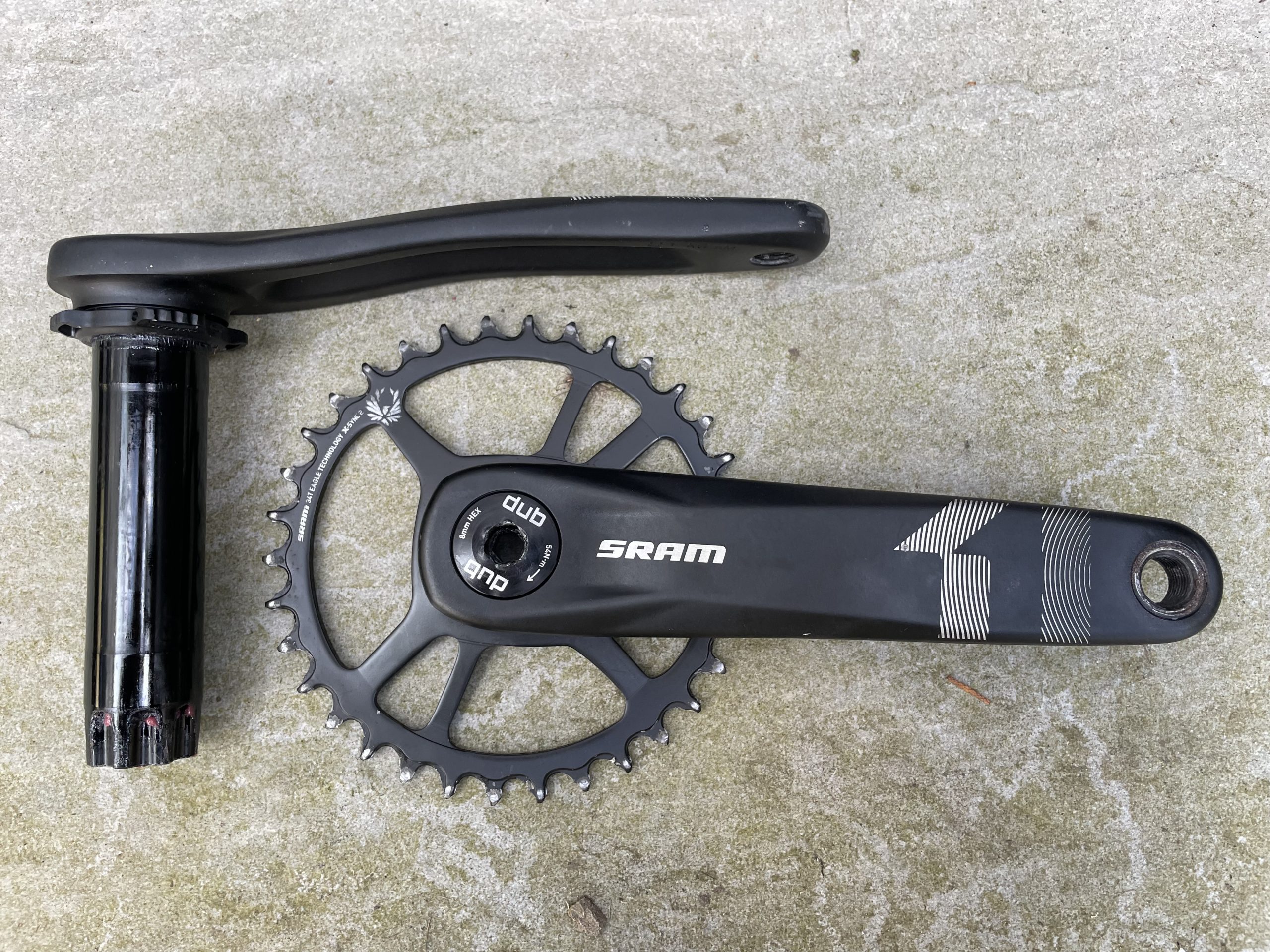 SRAM X1 crankset Dub Boost 175mm new