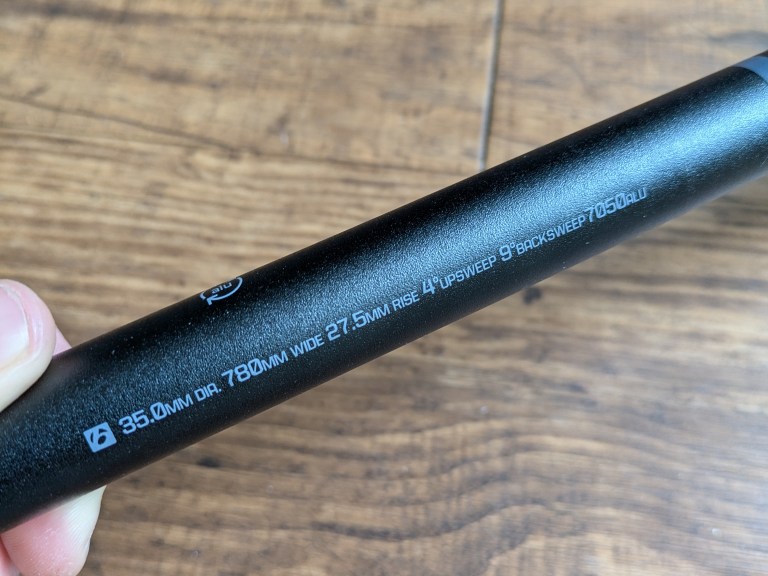 New bontrager bar 780 and stem 45