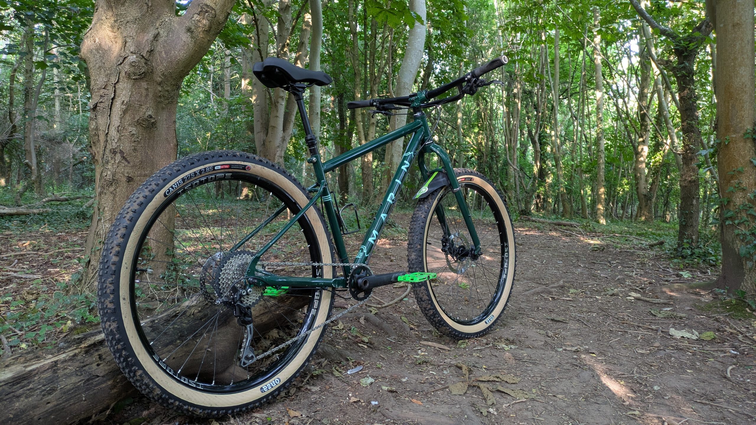 Marin Pine Mountain rigid steel bikepacking hardtail