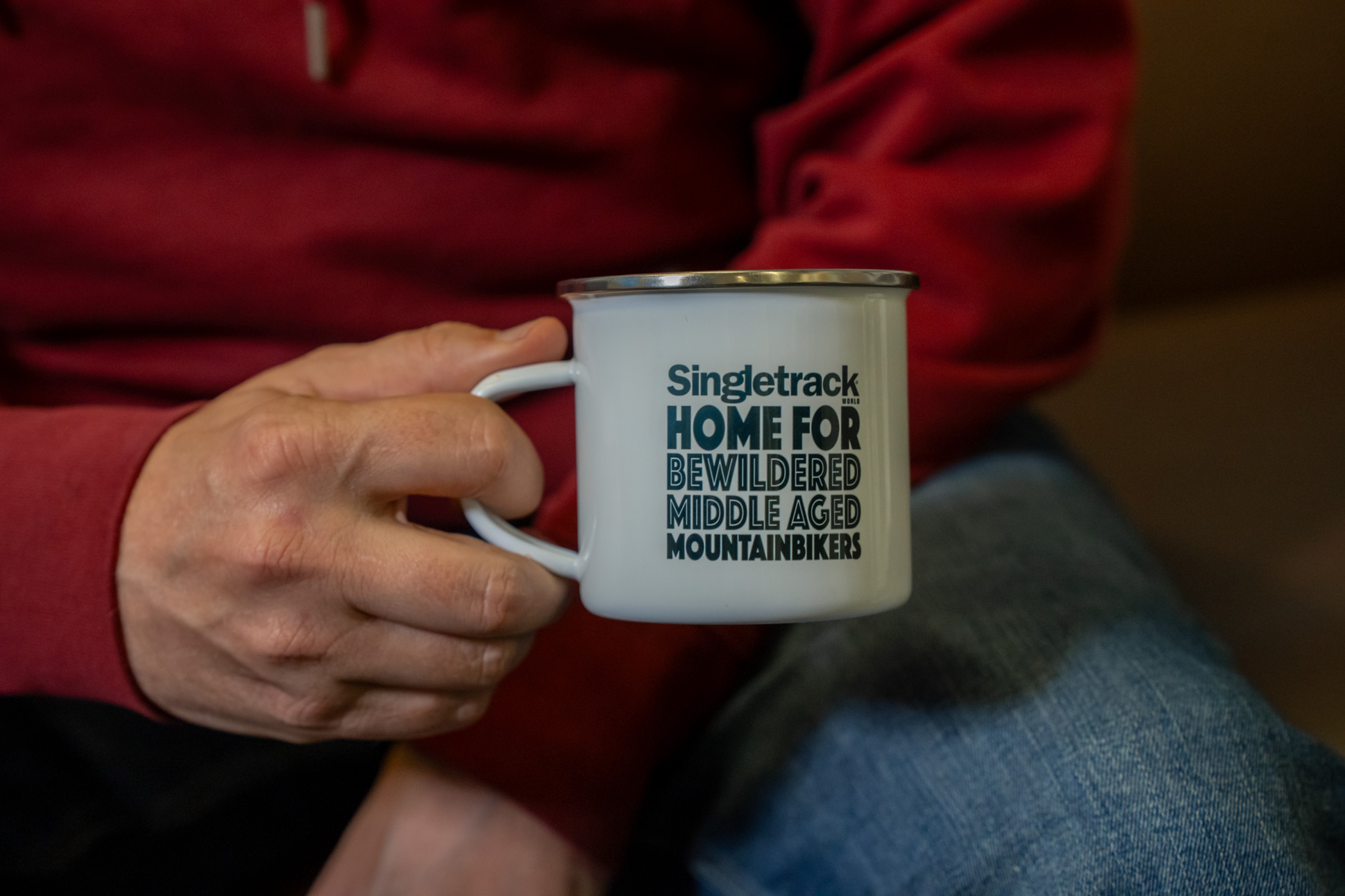 STW Bewildered Enamel Mug - Image 2