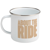About The Ride Enamel Mug