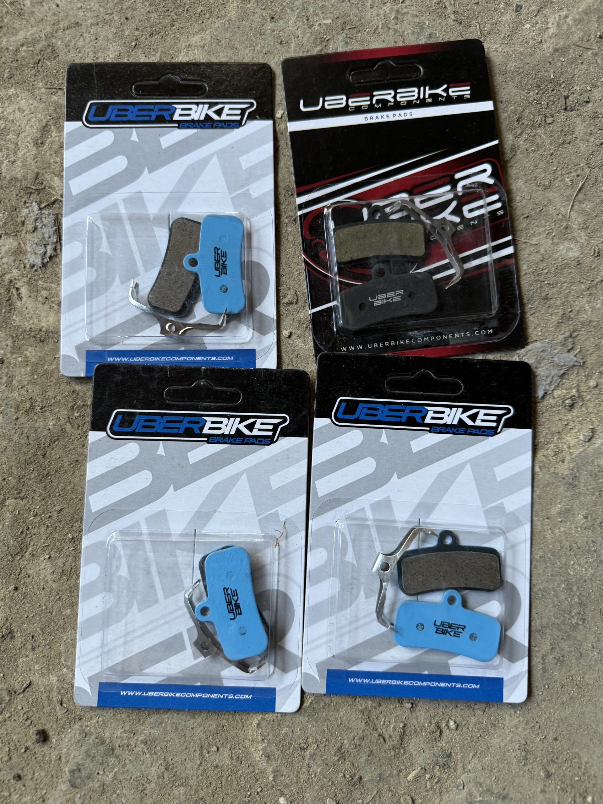 Uberbike Shimano XT/SLX/Deore 4 pot disc brake pads