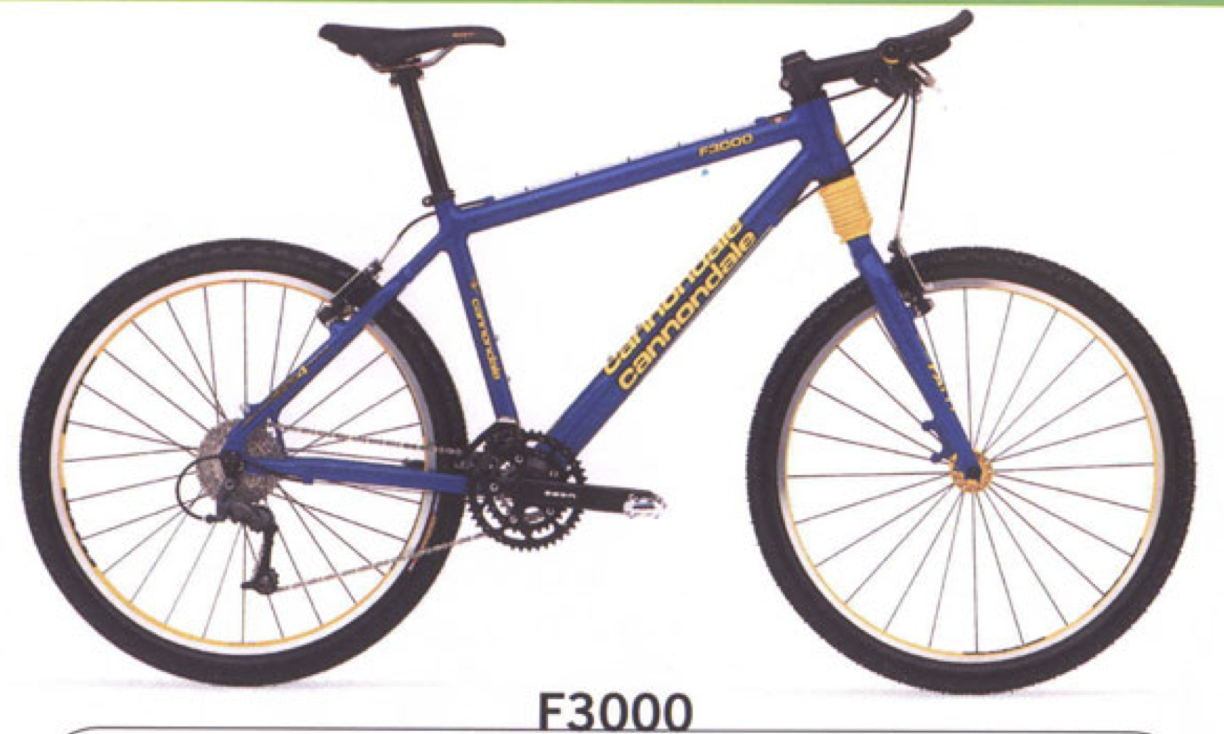 Cannondale Mountain Bike f2000 / f3000 / f800 / f700