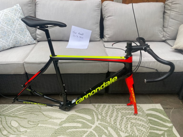 Cannondale Synapse Carbon Disc Road Frameset inc. bars / stem / saddle / seatpost