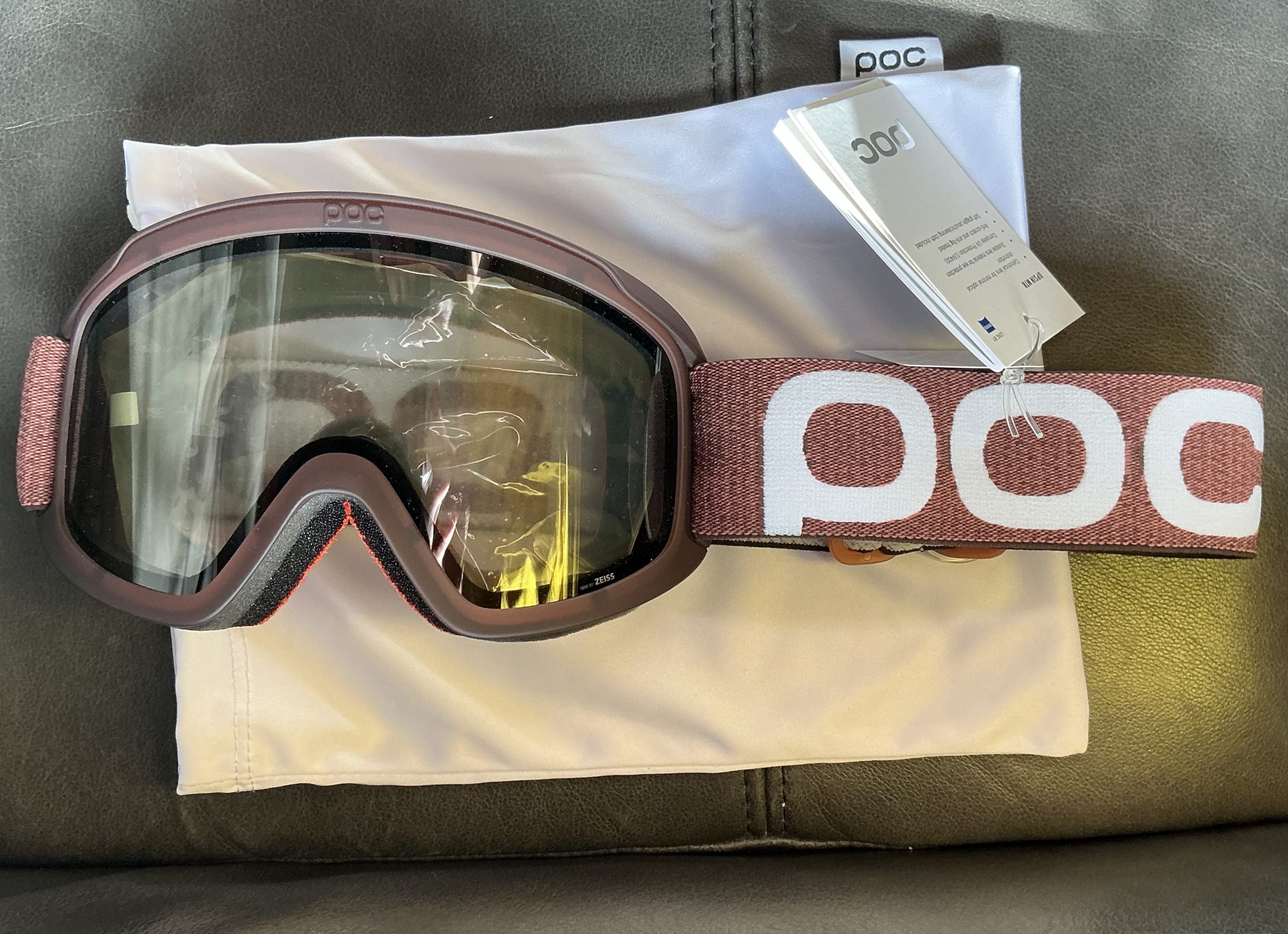 *SOLD* POC Goggles & 100% Elbow pads – new unused w/tags