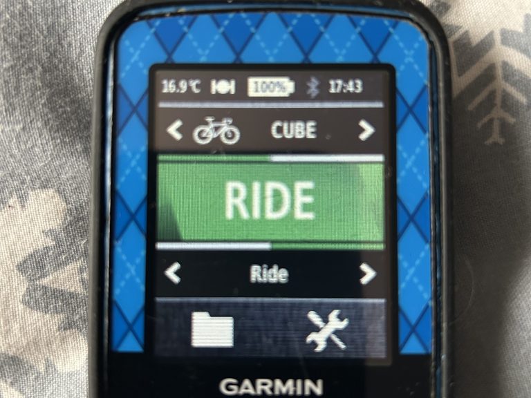 Garmin 510 head unit.