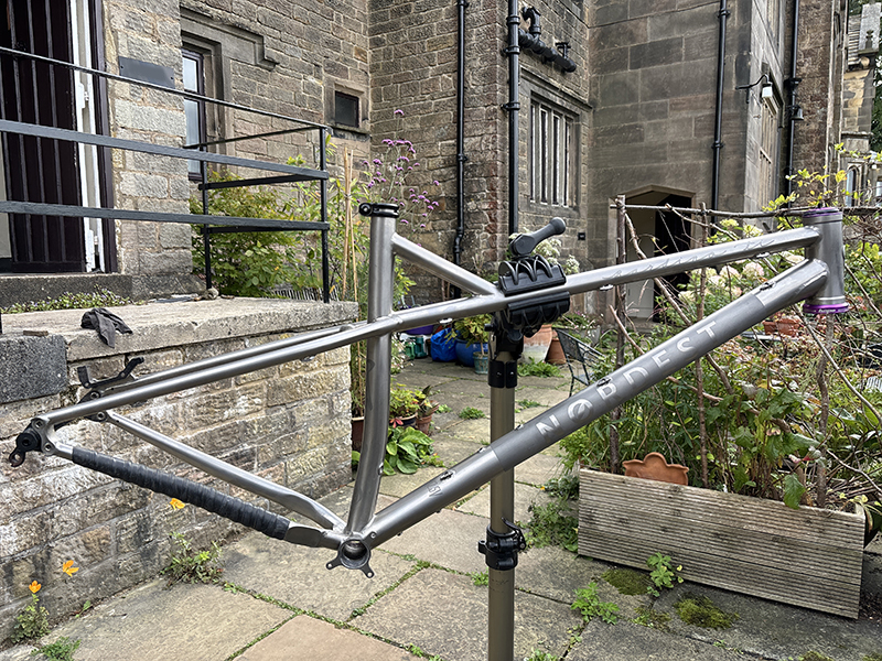 Nordest Bardino Titanium, large, excellent hardtail frame