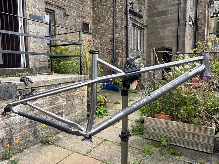 Nordest Bardino Titanium, large, excellent hardtail frame