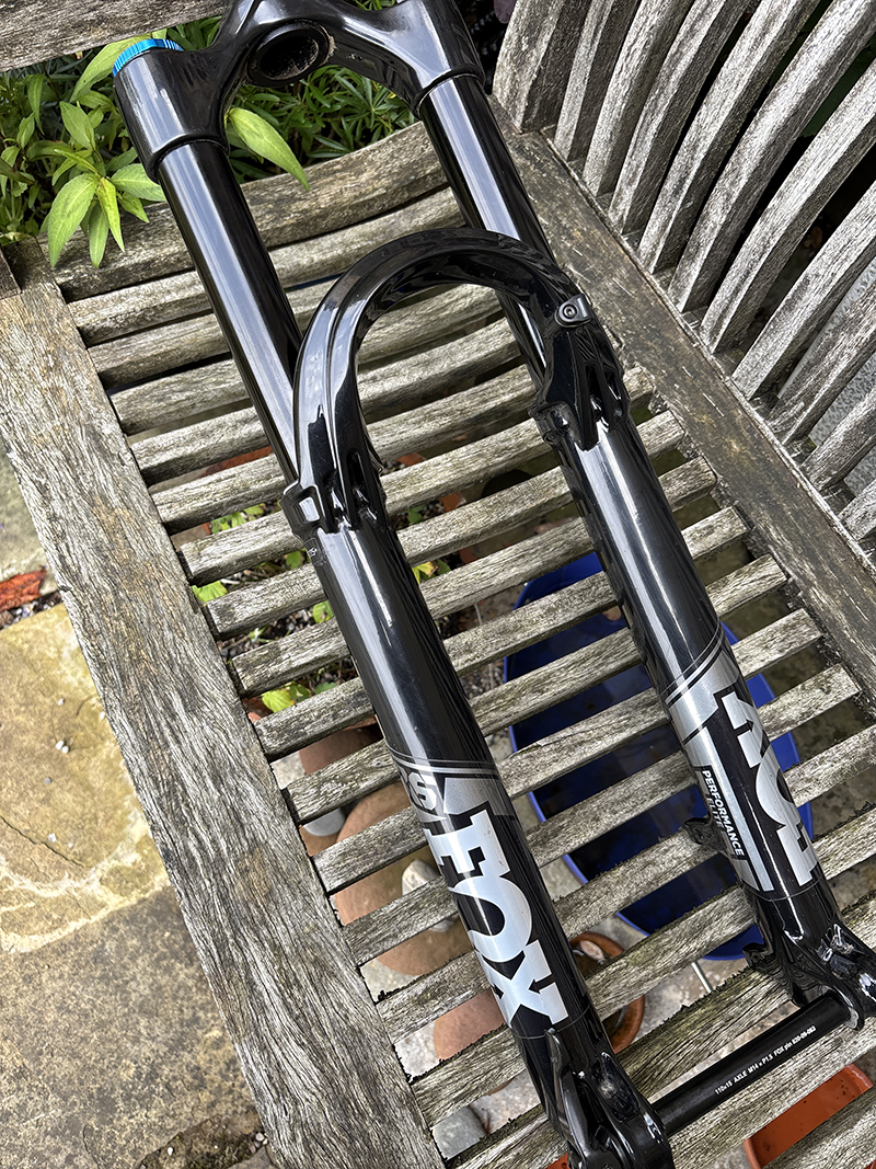 Fox 36 performance elite forks, 160mm, 29, boost, grip 2