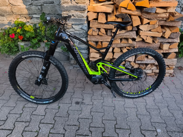 Lapierre overvolt 627i full sus ebike 160mm travel.