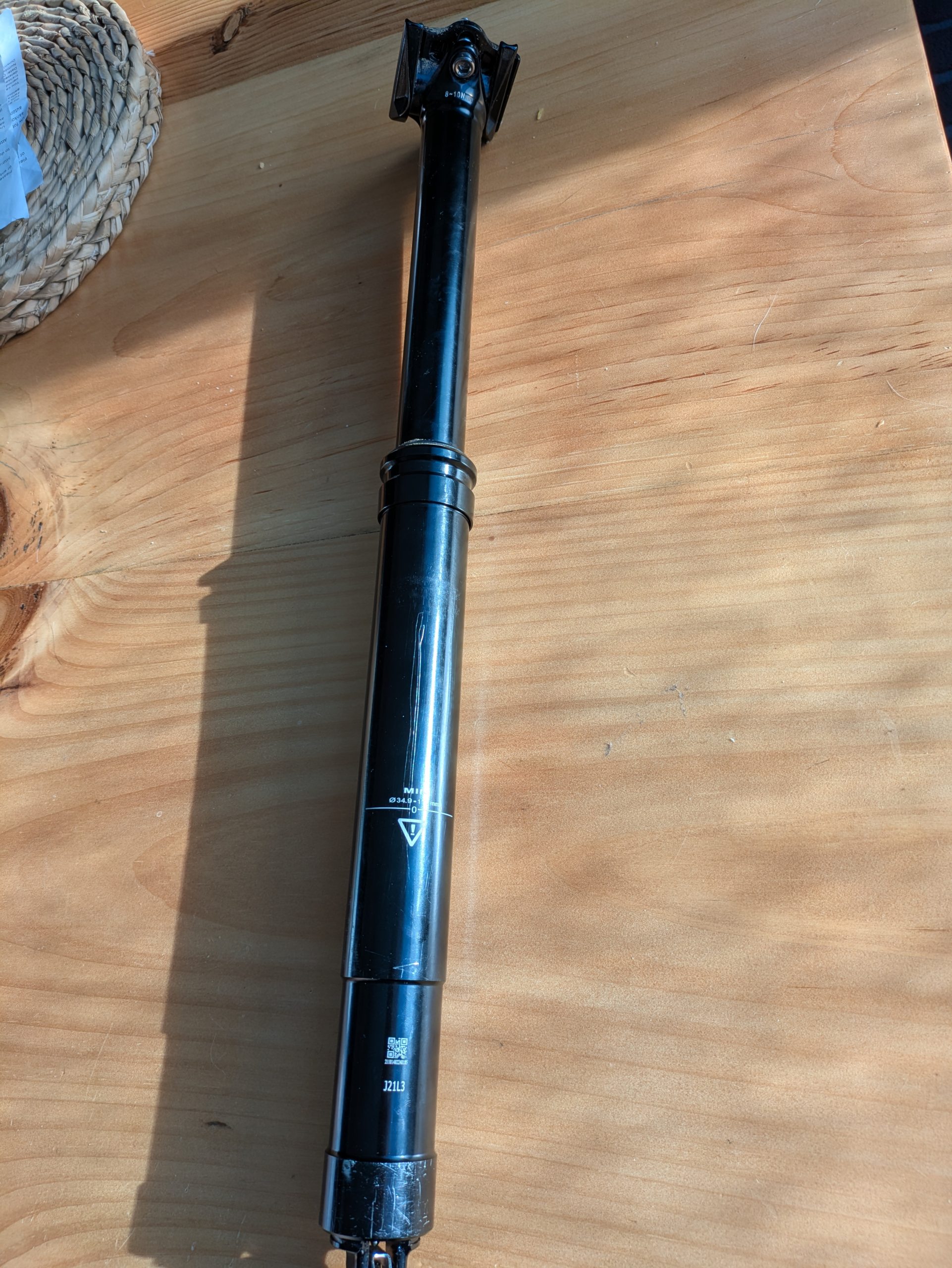 34.9 170mm dropper, 45mm stem, 780mm bars