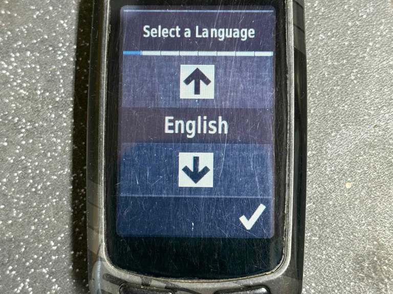 Garmin Edge 810 with OS maps