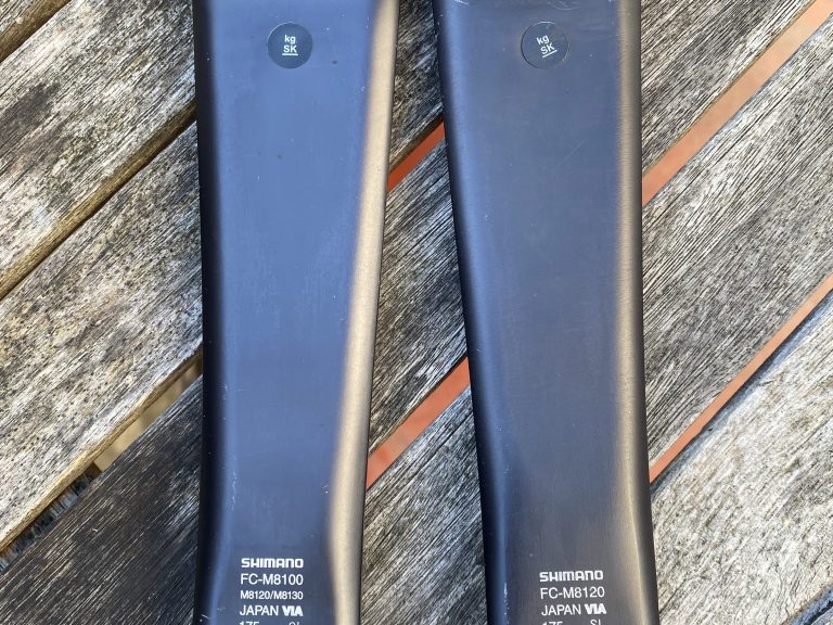 Shimano XT boost cranks