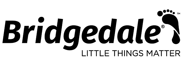 Logo of Bridgedale with the tagline 'Little Things Matter'