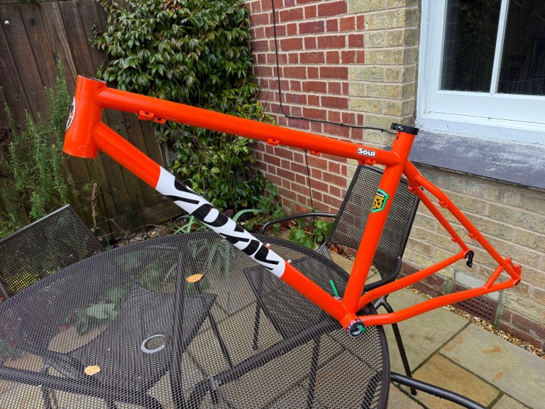 Cotic Soul Classic 26er Frame – Size Medium, Orange, Hope BB, Tapered Headset