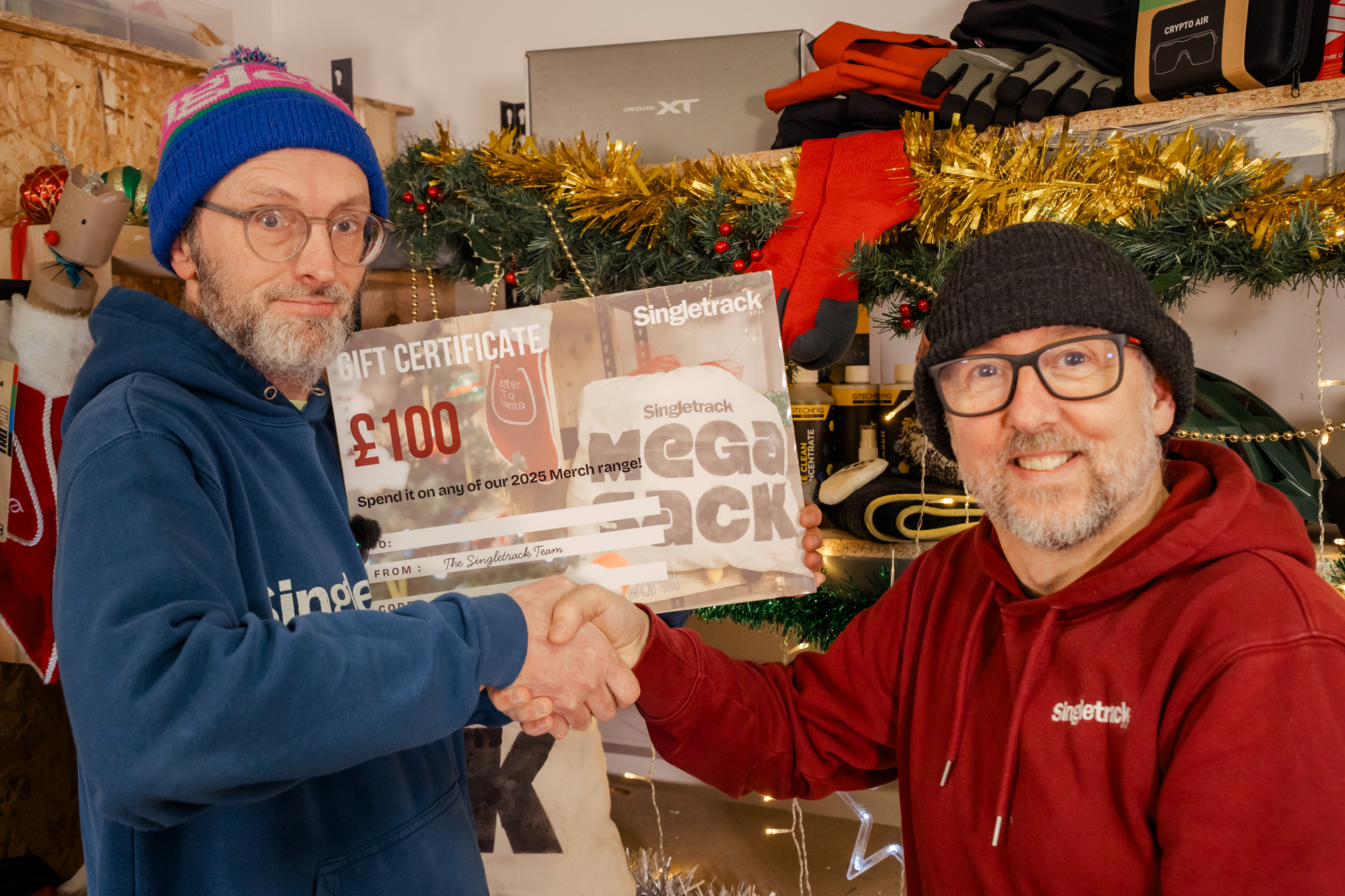 MegaSack Day 12: Win a Singletrack Shop voucher worth £100!
