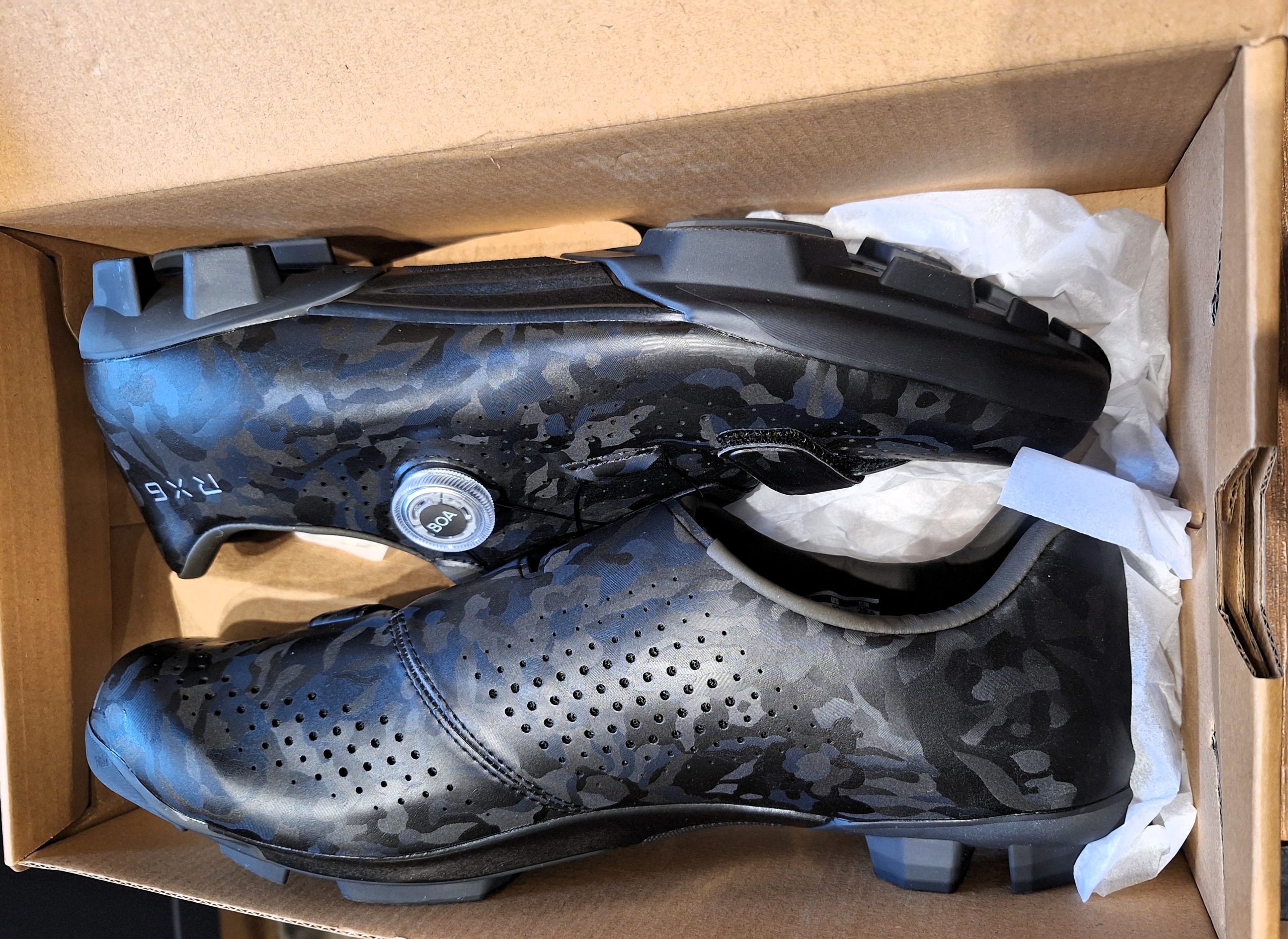 Shimano RX6 gravel/xc shoes *New* eu47 uk12.