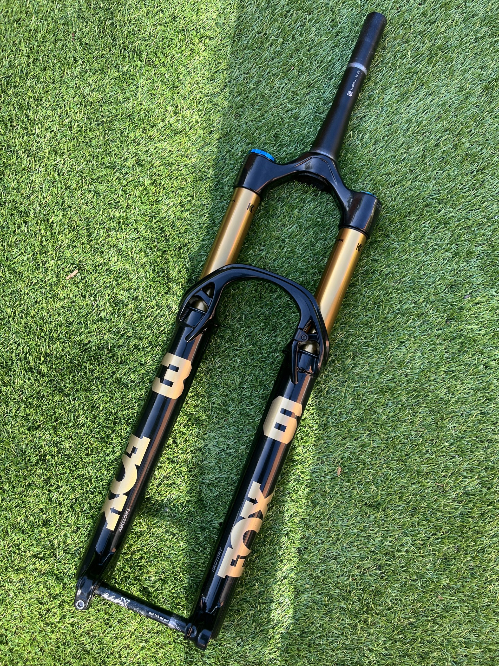 2026 Fox 36 160mm Grip X2 29” Factory Kashima 15mm Boost