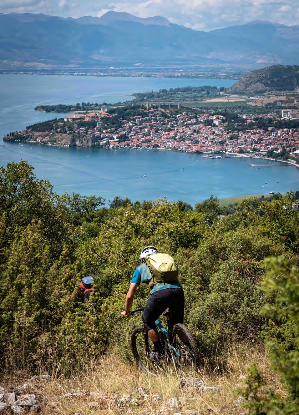 Singletrack descent towards the valley, North Macedonia — Issue 167